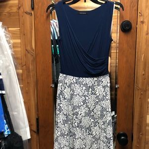 Stitch fix Hailey:23 navy blue knee length dress